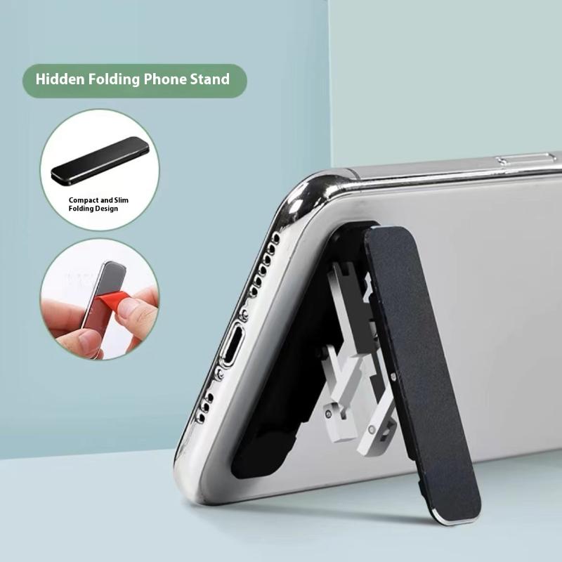 Phone Stand Aluminum - 1/3 قطعة صغيرة غير مرئية قابلة