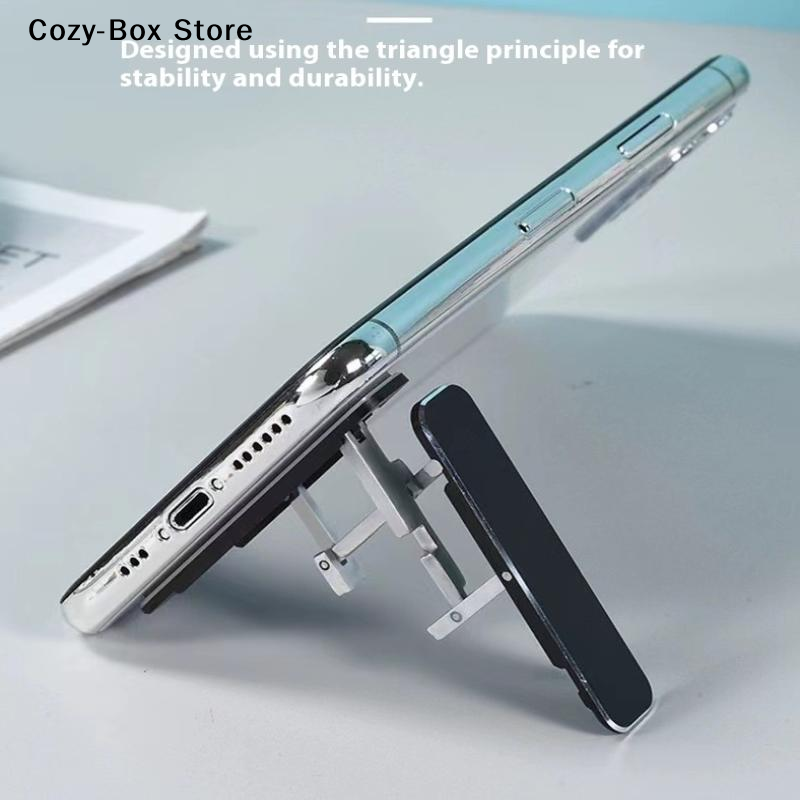 Phone Stand Aluminum - 1/3 قطع حامل هاتف محمول صغير