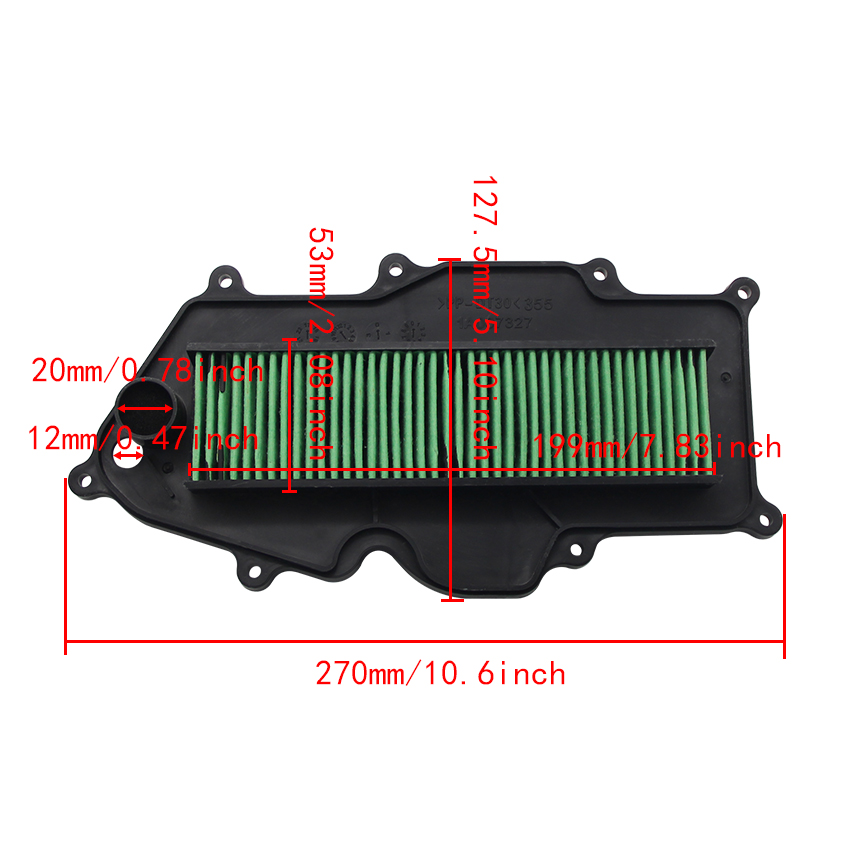 Moto Tech Accessories & Workshop - فلتر هواء للدراجات النارية لـ فيسبا