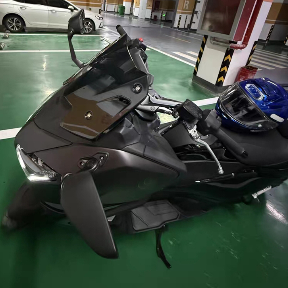 2025 TMAX 560 الزجاج الأمامي ل - مراجعة Moto Tech Accessories & Workshop وسعره