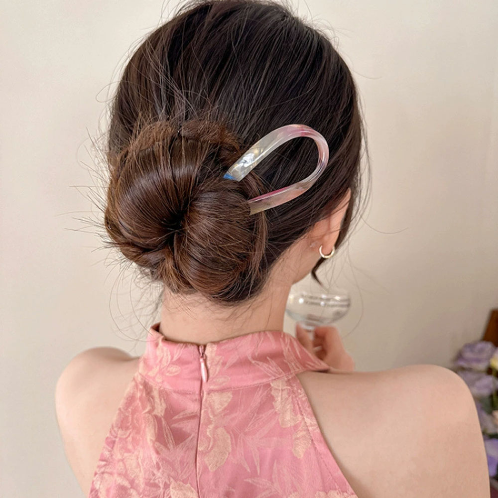 مشبك شعر ريترو على شكل حرف U ل - مراجعة Tech Accessories For Women وسعره
