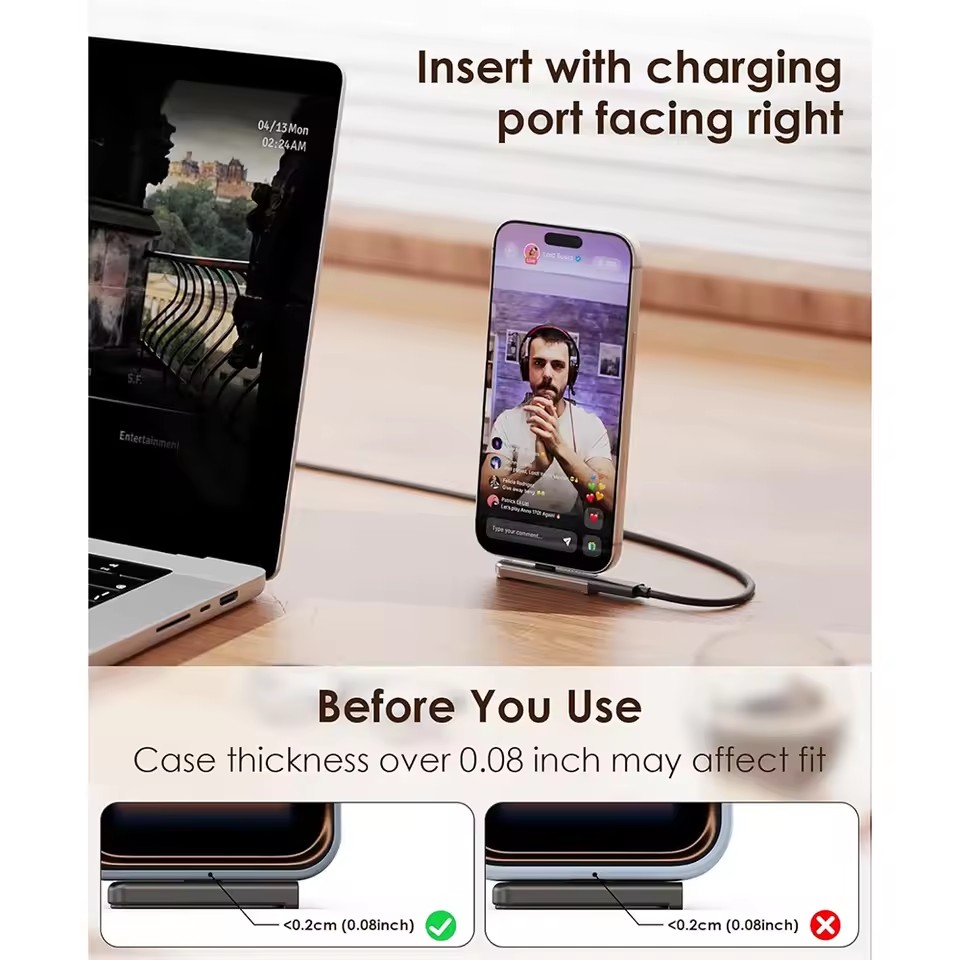محول صوت محمول من USB C إلى 3. - مراجعة Phone Stand Aluminum وسعره