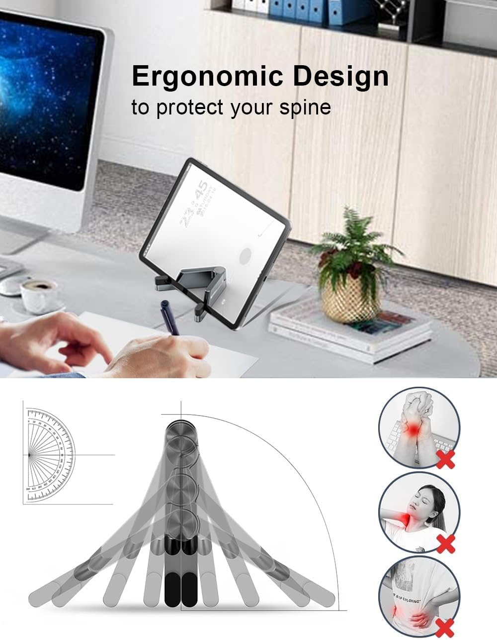 حامل هاتف خلوي قابل للطي من ال - مراجعة Phone Stand Aluminum وسعره