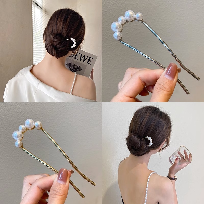 دبوس شعر معدني جديد بتصميم عتي - مراجعة Tech Accessories For Women وسعره