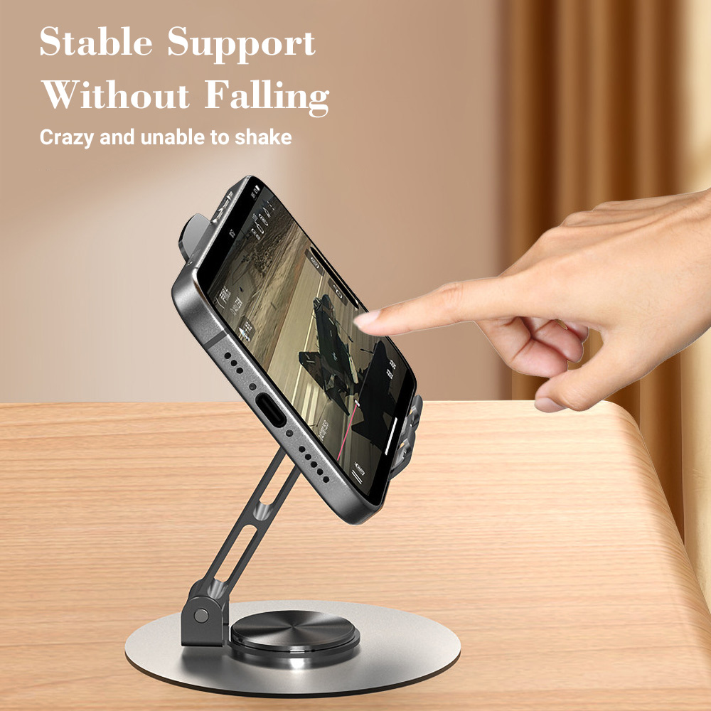 حامل هاتف 360 درجة °   حامل ها - مراجعة Phone Stand Aluminum وسعره