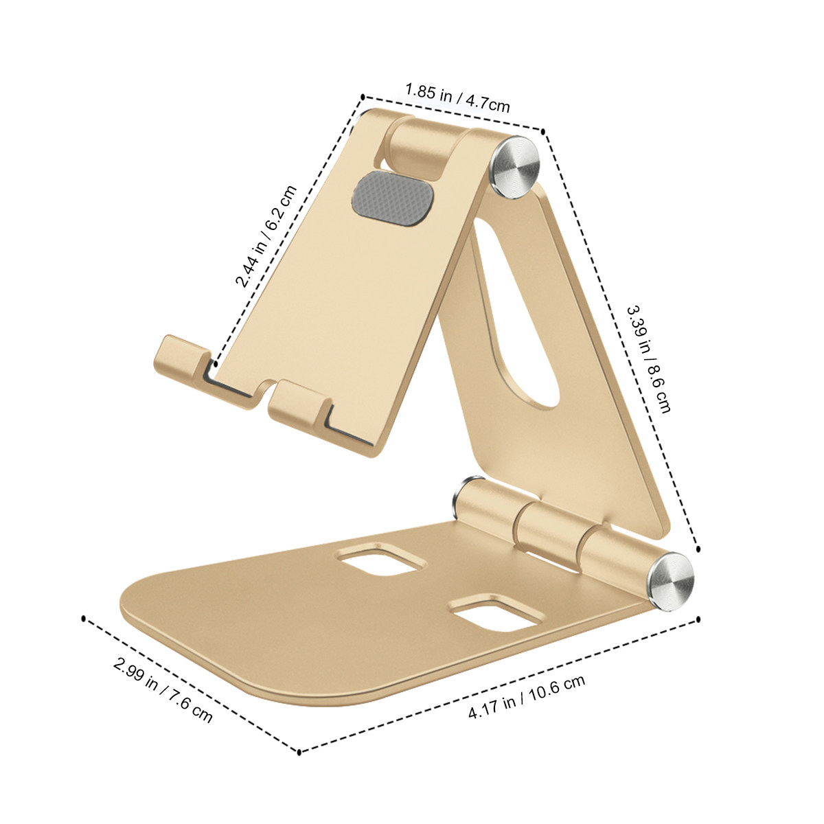حامل هاتف معدني عالمي من سبائك - مراجعة Phone Stand Aluminum وسعره