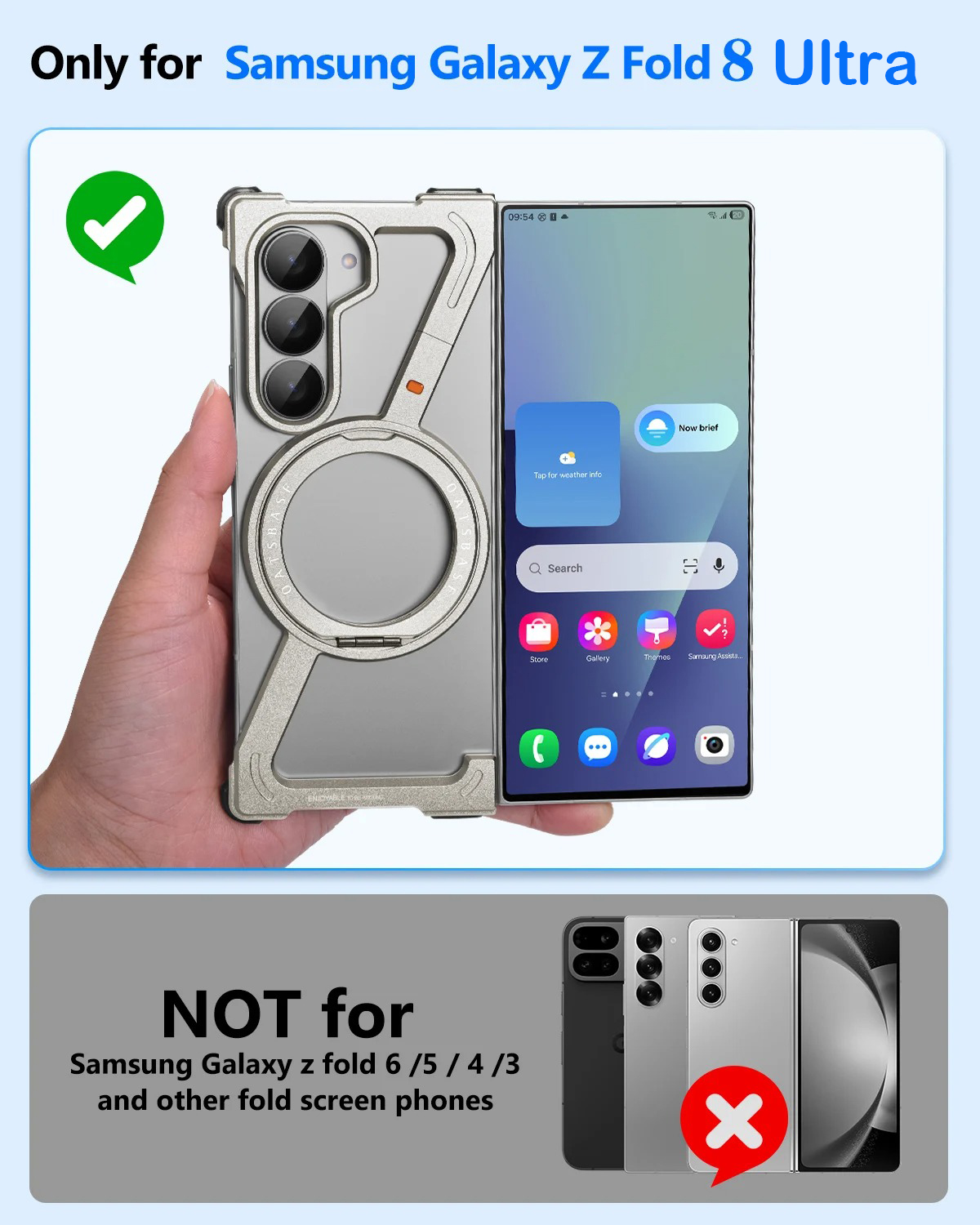 غطاء حماية معدني مع حامل 360 د - مراجعة Phone Stand Aluminum وسعره