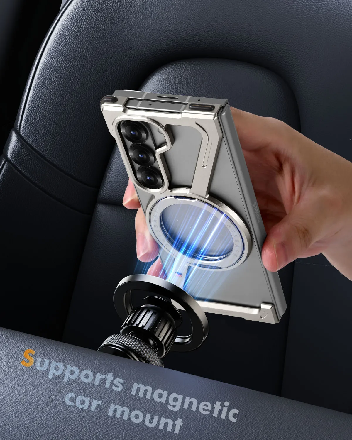 غطاء حماية معدني مع حامل 360 د - مراجعة Phone Stand Aluminum وسعره